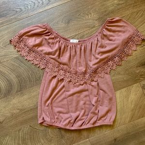 Off shoulder top
